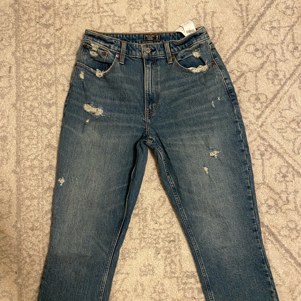 High rise mom jeans